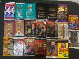 🏀🔥 NBA Basketball Card Lot – 20 Sealed Packs (Jordan? PSA