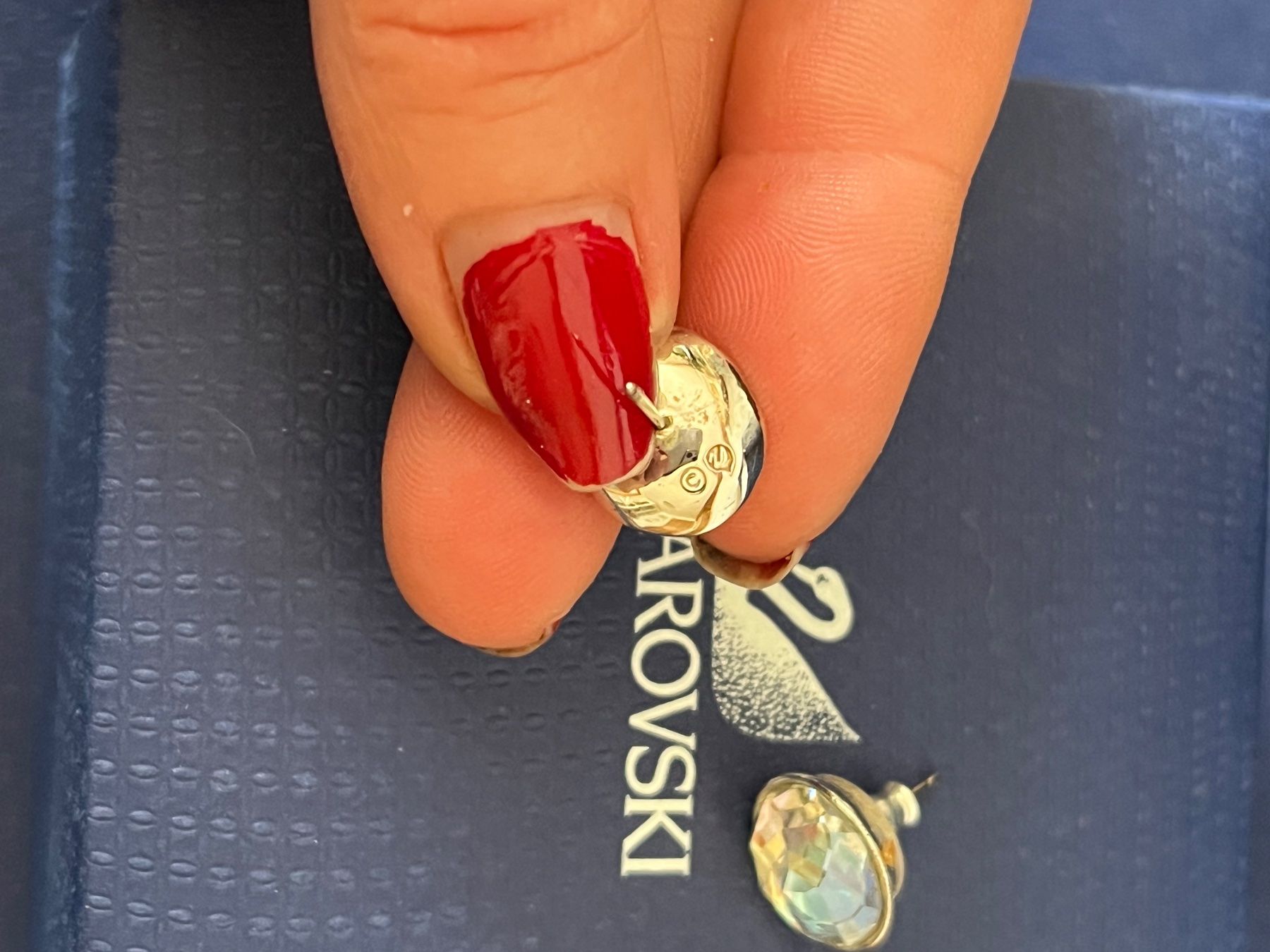 Swarovski Orecchini pendenti & Orecchini a lobo: Swarovski Ohrringe neu und original – Nuovo (secondo la descrizione) da Kirchleerau venduto da Piroska05 5