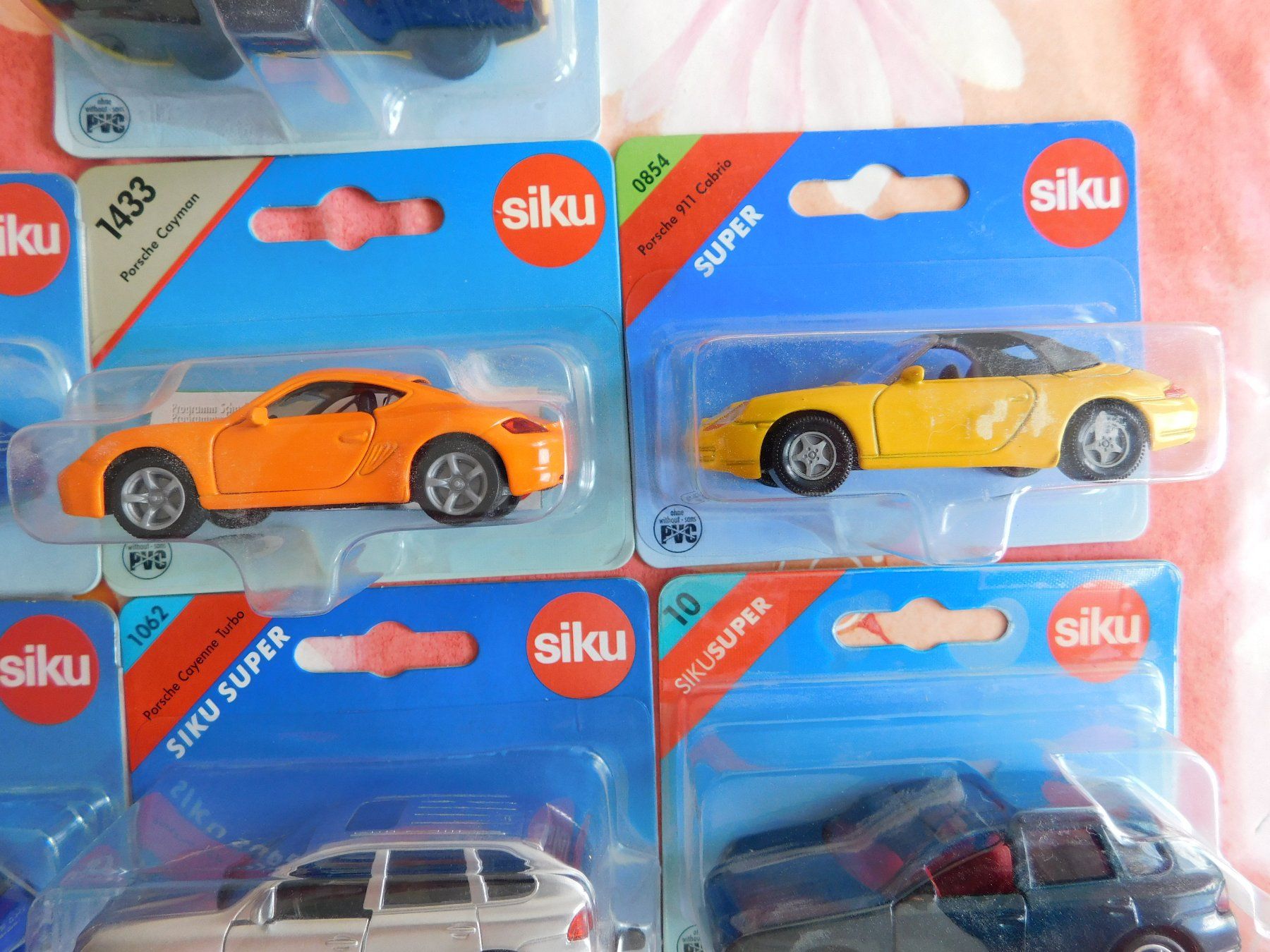 Siku Modellini d'auto: Siku Set mit 7 Porsche – Nuovo (secondo la descrizione) da Strengelbach venduto da Wedi73 4