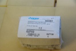 hager Apparate Einbaudose BRN, grau