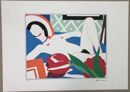 Wesselmann: Nude with flowers 123/450