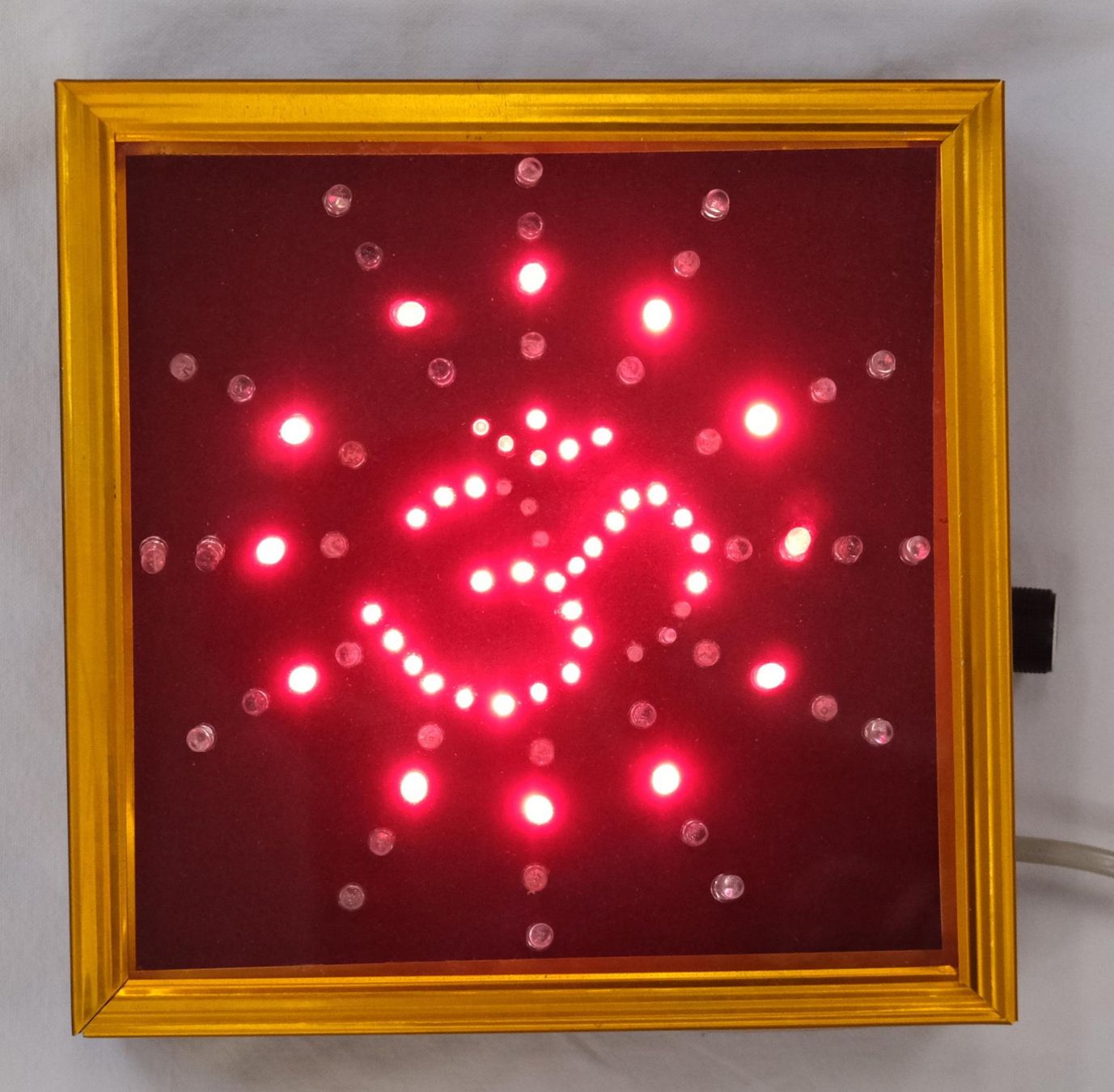 Tutte le decorazioni: Om Bild Holz-Box mit Lauflicht Indien – Usato da Zürich venduto da Melody2000 2