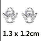 Orecchini pendenti & Orecchini a lobo: Ohrstecker Engel mit Swarovski Elements – Nuovo e nell'imballaggio originale da Bottenwil venduto da anh_5brz 1