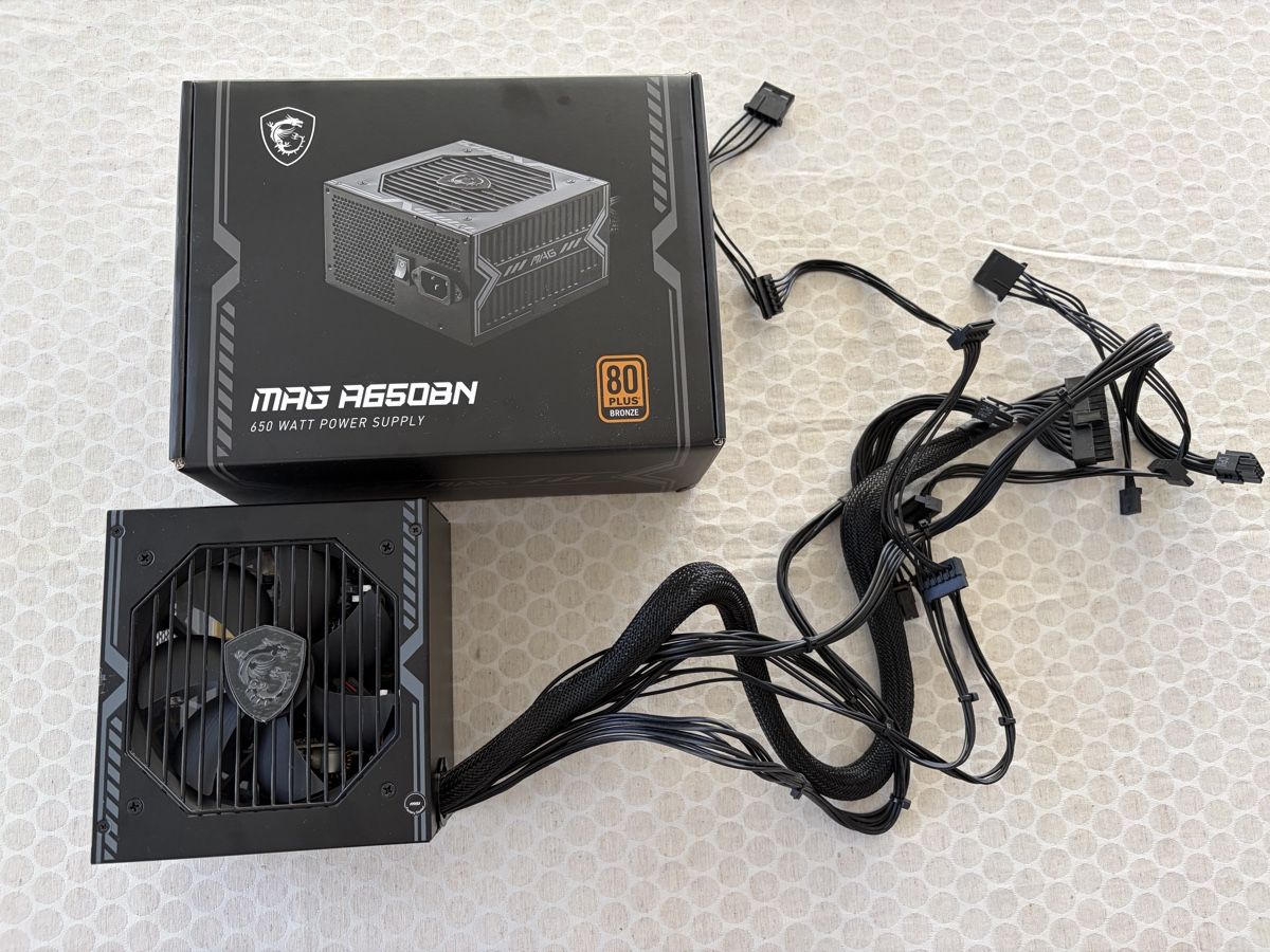 MSI Elektronikbauteile: MSI MAG A650BN PSU – Gebraucht aus Pfäffikon ZH von dom_nb55