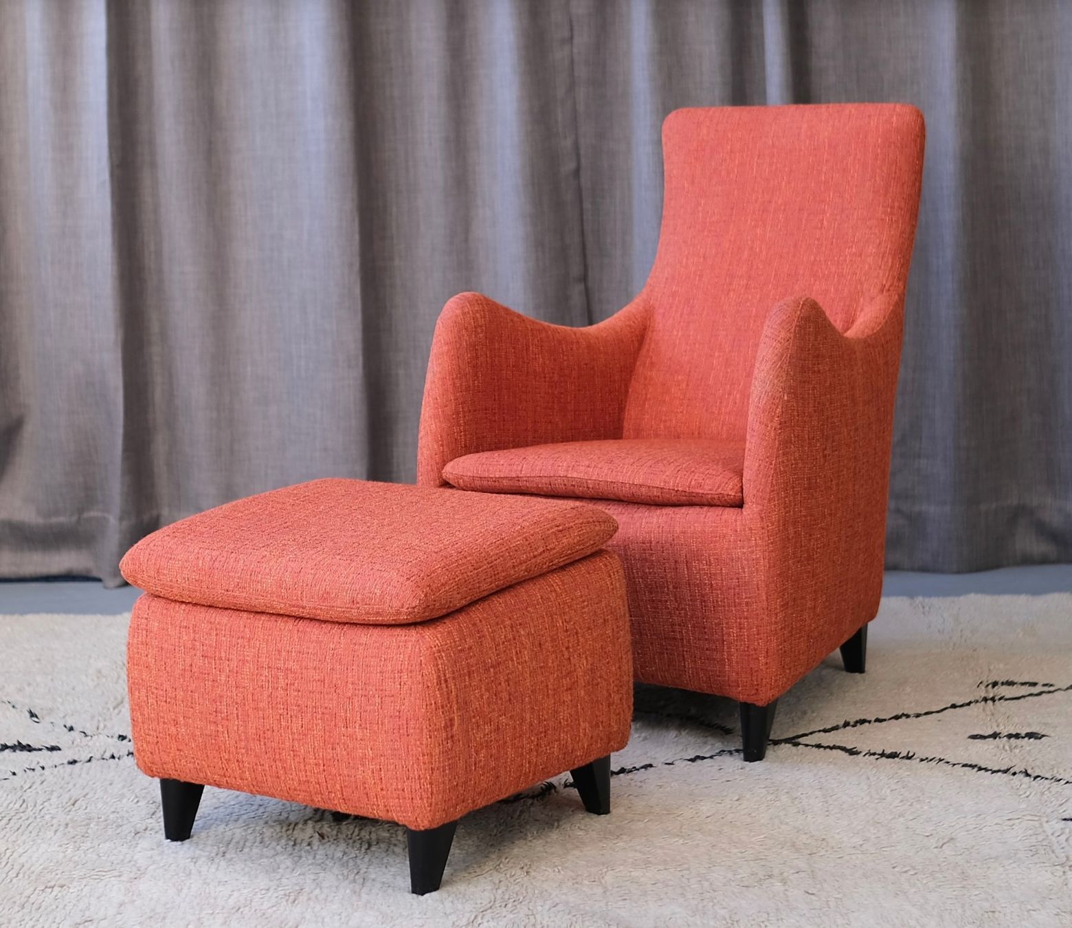 Poltrone: Sessel Senta & Hocker von Witttmann – Usato da Bern venduto da Zmodern_CON 5