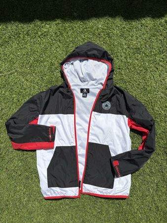 Converse Colorblock Woven Windbreaker-Jacke Gr. 150
