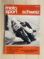 Moto Sport Schweiz 24/75 – Rarität für Oldtimer Fans.