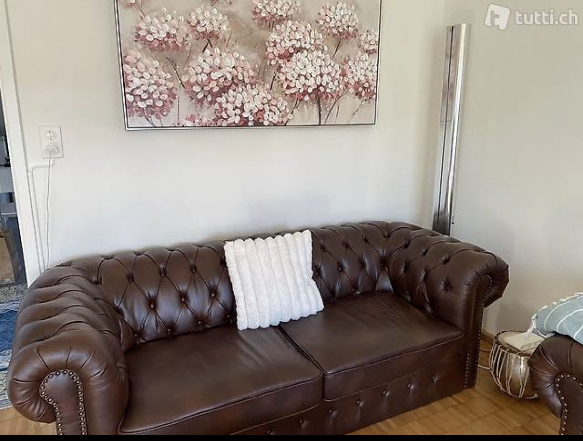 Divani: 1x 3er Sofa ( Manchester Design) – Usato da Oberwil BL venduto da Hariva