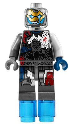 Lego Baukästen: sh0169 Ultron MK1 - Trans-Clear Head | Lego – Gebraucht aus Schneisingen von 500_to_moon