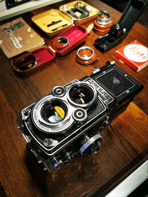 ANCIEN MANUEL D'UTILISATION Rolleiflex Bedienungsanleitung EUR 15,00 - FR