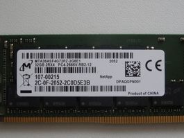 RAM Modul Micron 32GB DDR4 2666V 2RX4 gebraucht