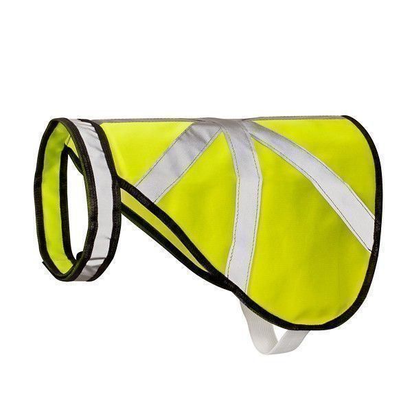 Abbigliamento: Hunde Warnweste Reflektorweste neon Gr. M, 43x29 cm – Nuovo e nell'imballaggio originale da Schaffhausen venduto da Spezialist