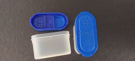 Tupperware Gewürzstreuer, 2 Stk, klein, blau