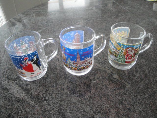 Bicchieri: 3 verres de Noël, selon photos – Nuovo (secondo la descrizione) da Saxon venduto da flicfloc 1