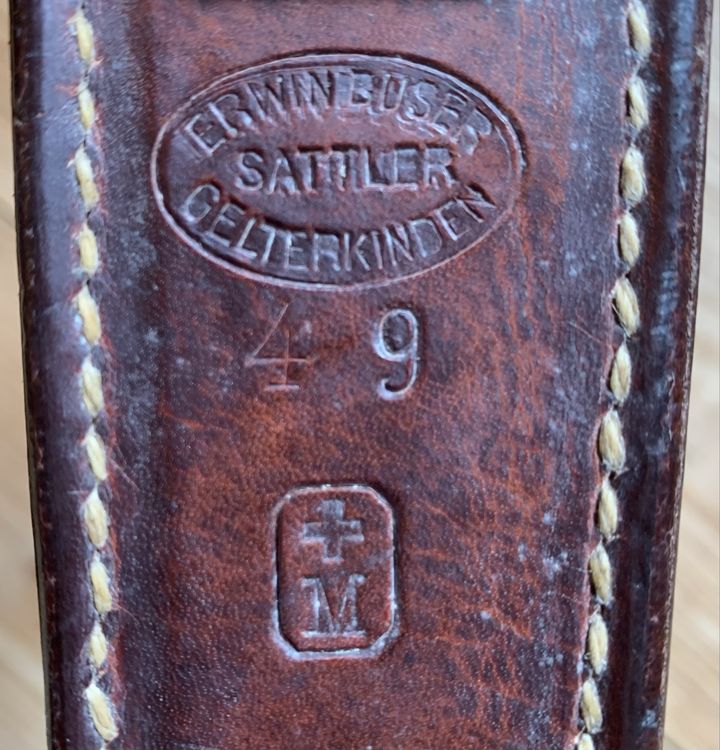 5 Lederetui zu Schiessbecher K31 der CH Armee 5