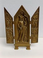 Klappbares Triptychon aus Bronze