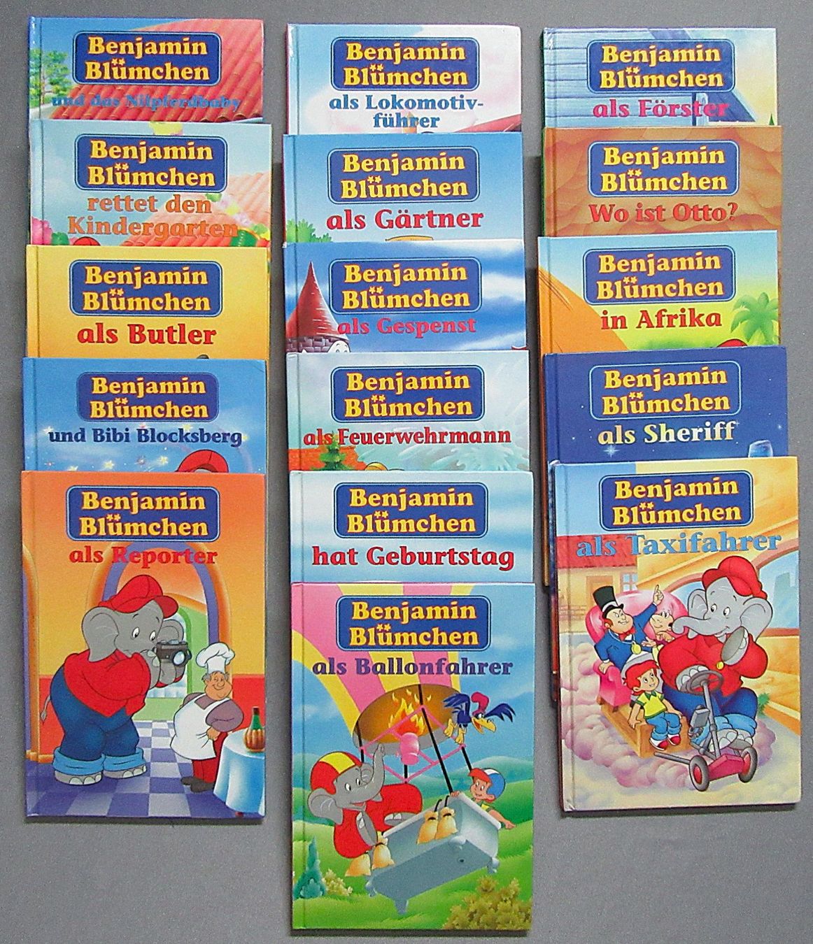 Livres: 16 Benjamin Blümchen Bücher - ab CHF 15.00 – D'occasion à Auenstein par Padabimbim