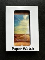 Wanderlust Paper Watch, neu, ungetragen, ideales Geschenk