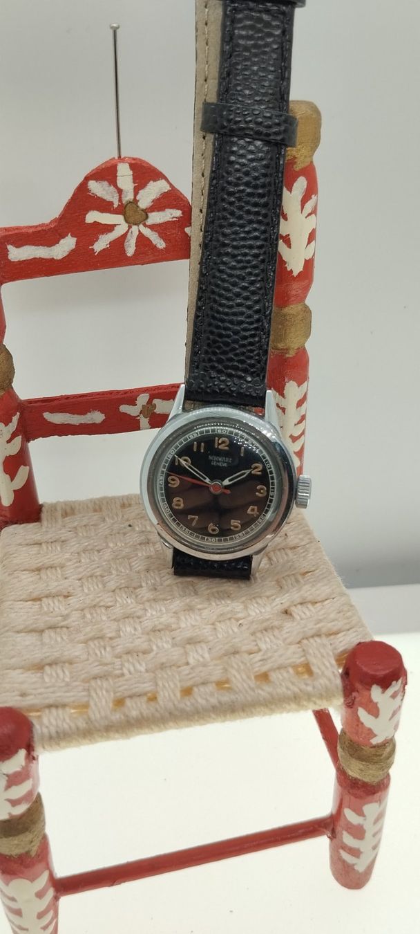 Orologi: Montre schwarz Genève – Usato da La Chaux-de-Fonds venduto da jac_9llg 1
