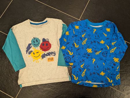2 Langarmshirts Neu 92