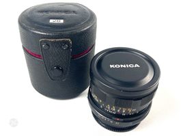 Konica Hexanon AR 28mm 3.5 Objektiv für 35mm Kamera Vintage