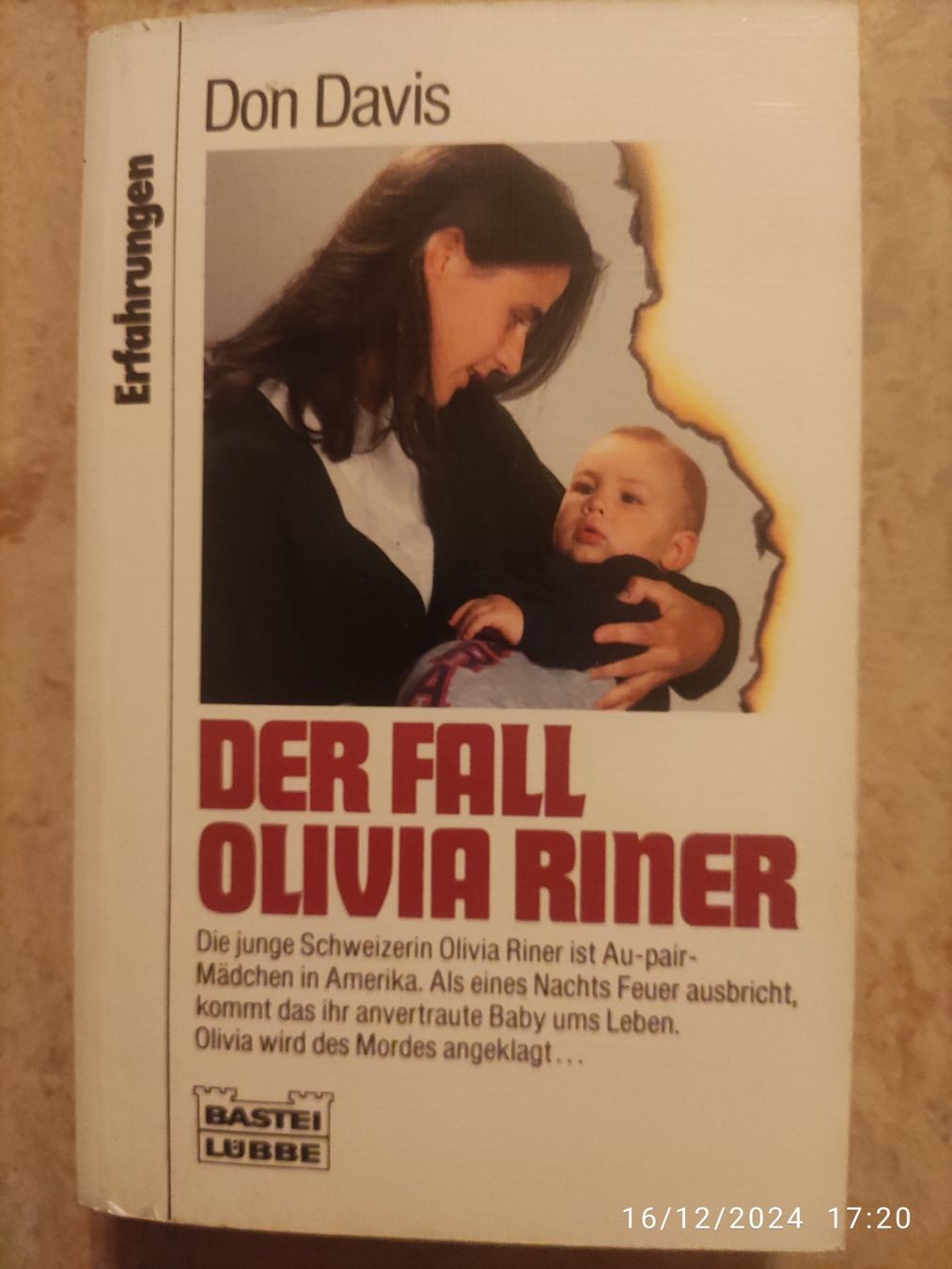 Libri: Don Davis Der Fall Olivia Riner. – Usato da Basel venduto da Alacant
