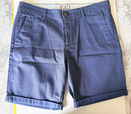 JACK & JONES, Chino Shorts, Grösse L, Farbe Blau