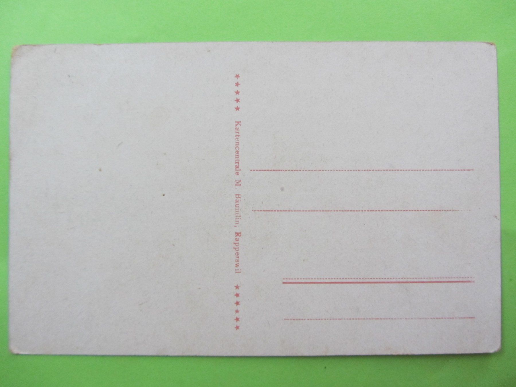 Cartoline postali: Ansichtskarte, Rapperswil, Burgtor ca. 1920 – Usato da Malters venduto da Hausi88 1