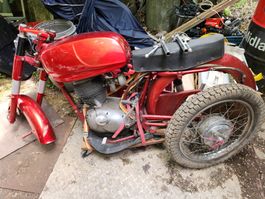 Seltene Moto Morini 125 Oldtimer - Projekt für Bastler