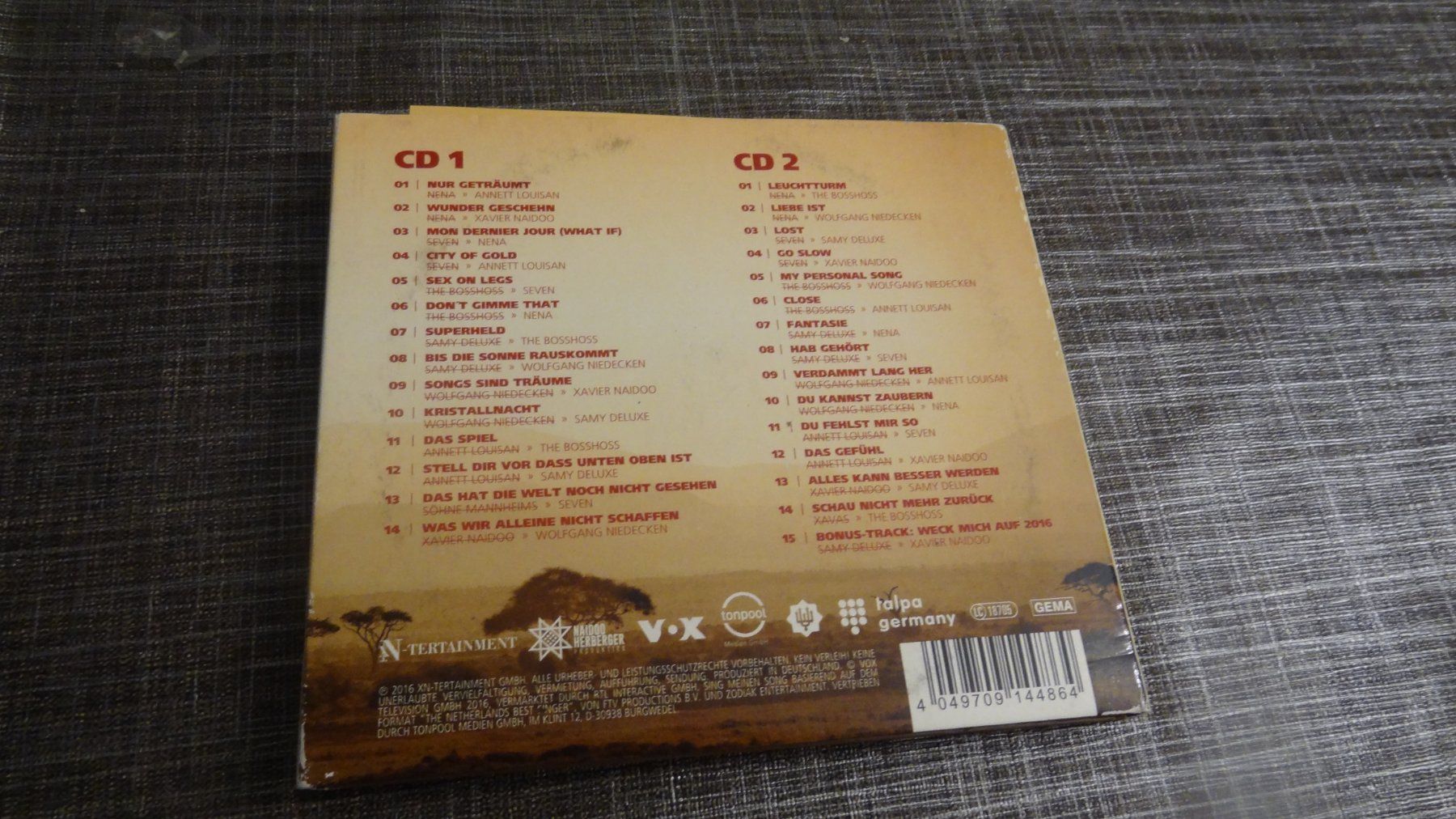 CD: Sing meinen Song - Das Tauschkonzert CD – Usato da Olten venduto da Disc-Ausverkauf 1