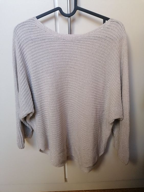 Chicorée Pullover mit Glitzer Gr. XS/S | Kaufen auf Ricardo