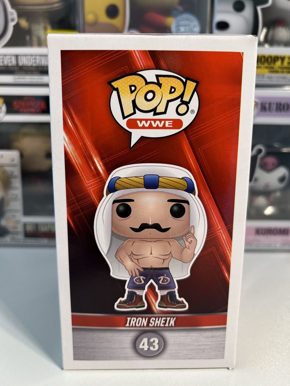 Funko Statuette: Funko POP! WWE Iron Sheik (Sortie 2017) – Nuovo e nell'imballaggio originale da Le Mouret venduto da perfectbijou 1