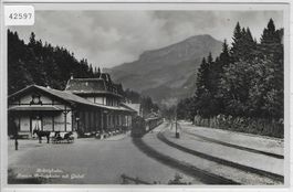 Brünigbahn - Station Brünigkulm mit Giebel