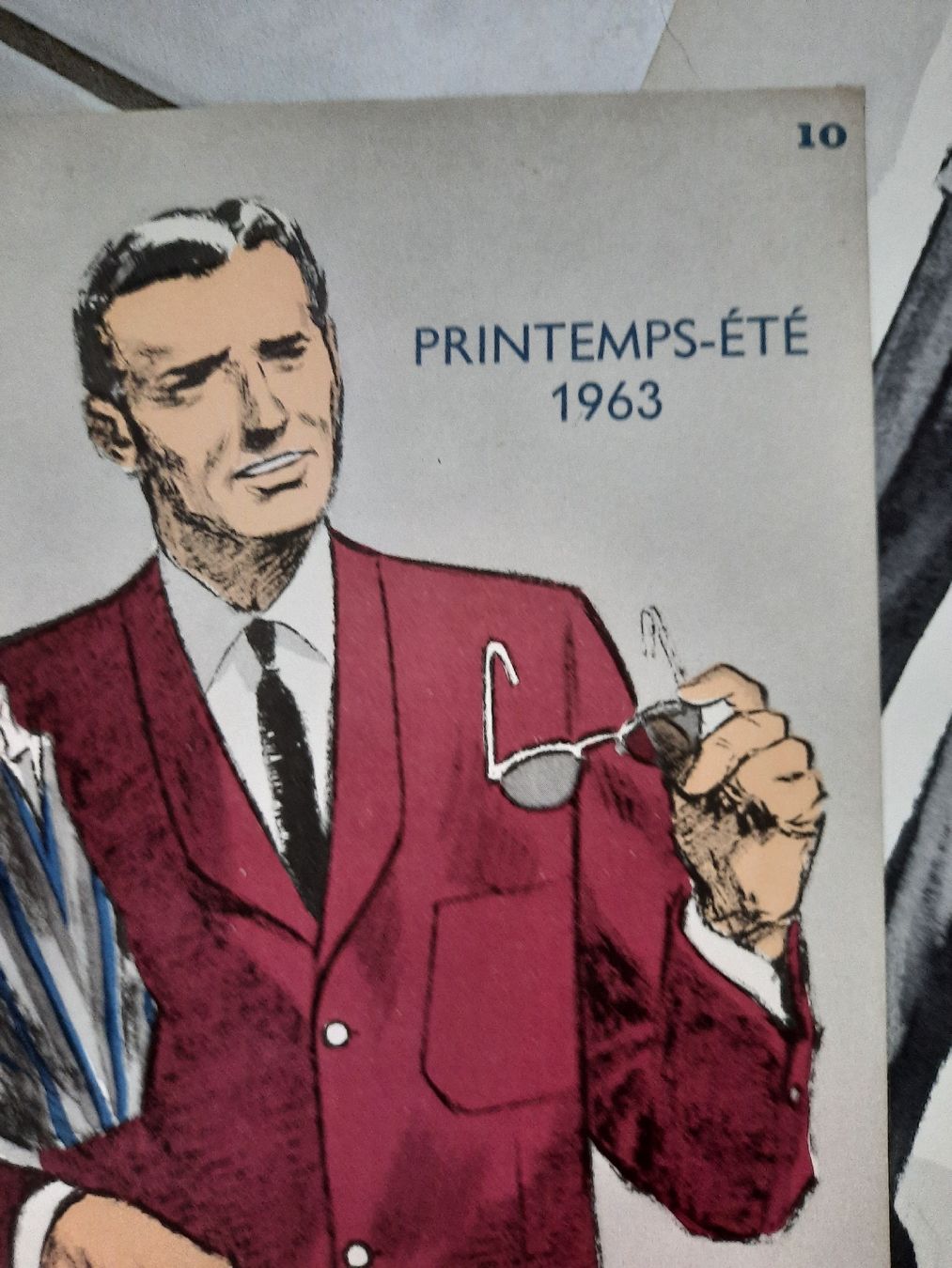 Stiche: 4 anciennes GRAVURES DE MODE, de 1963 – Gebraucht aus Le Locle von marylise01 3