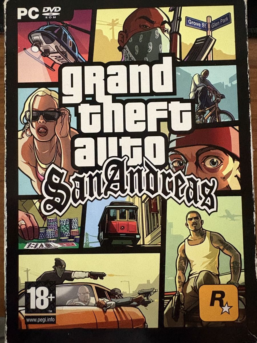 Tutti i DVDs: Grand Theft Auto San Andreas PC DVD – Usato da Niederbipp venduto da rom_6bb2