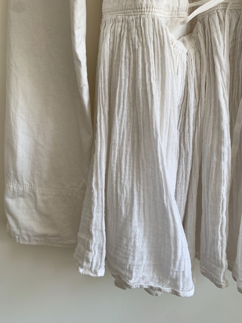 Vestes: Pas de Calais 'Asayo' white cotton and hemp jacket | 36 – D'occasion à Basel par gladghost 7