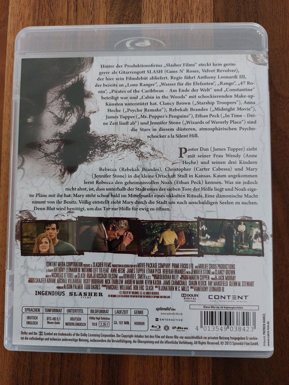 Tutti i DVDs: Blu Ray - Nothing Left to Fear – Usato da Rheinfelden venduto da FilmAuktion 1