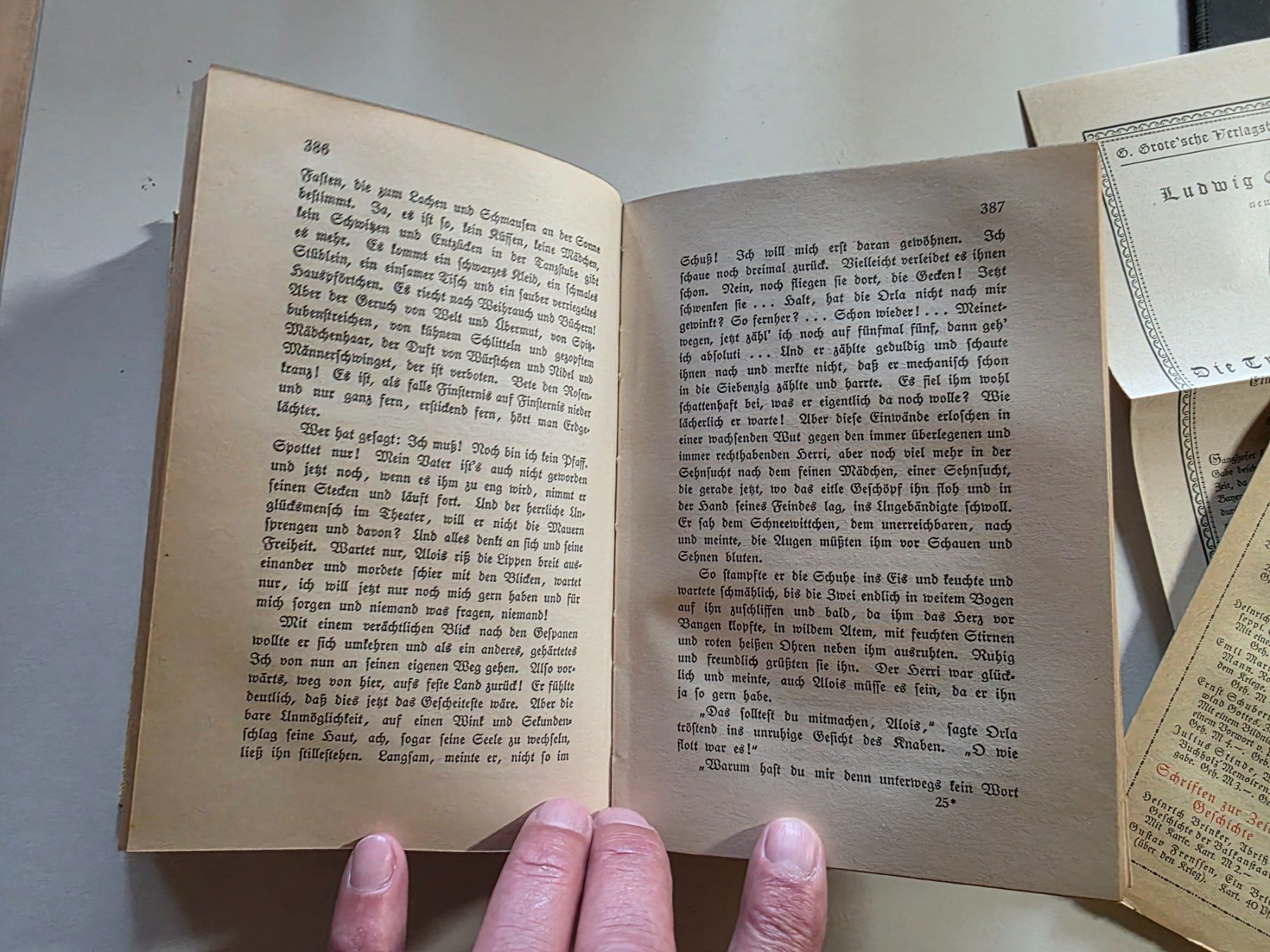 Libri: Heinrich Federer - Das Mätteliseppi - 1916 – Usato da Walterswil BE venduto da Lonitti 2