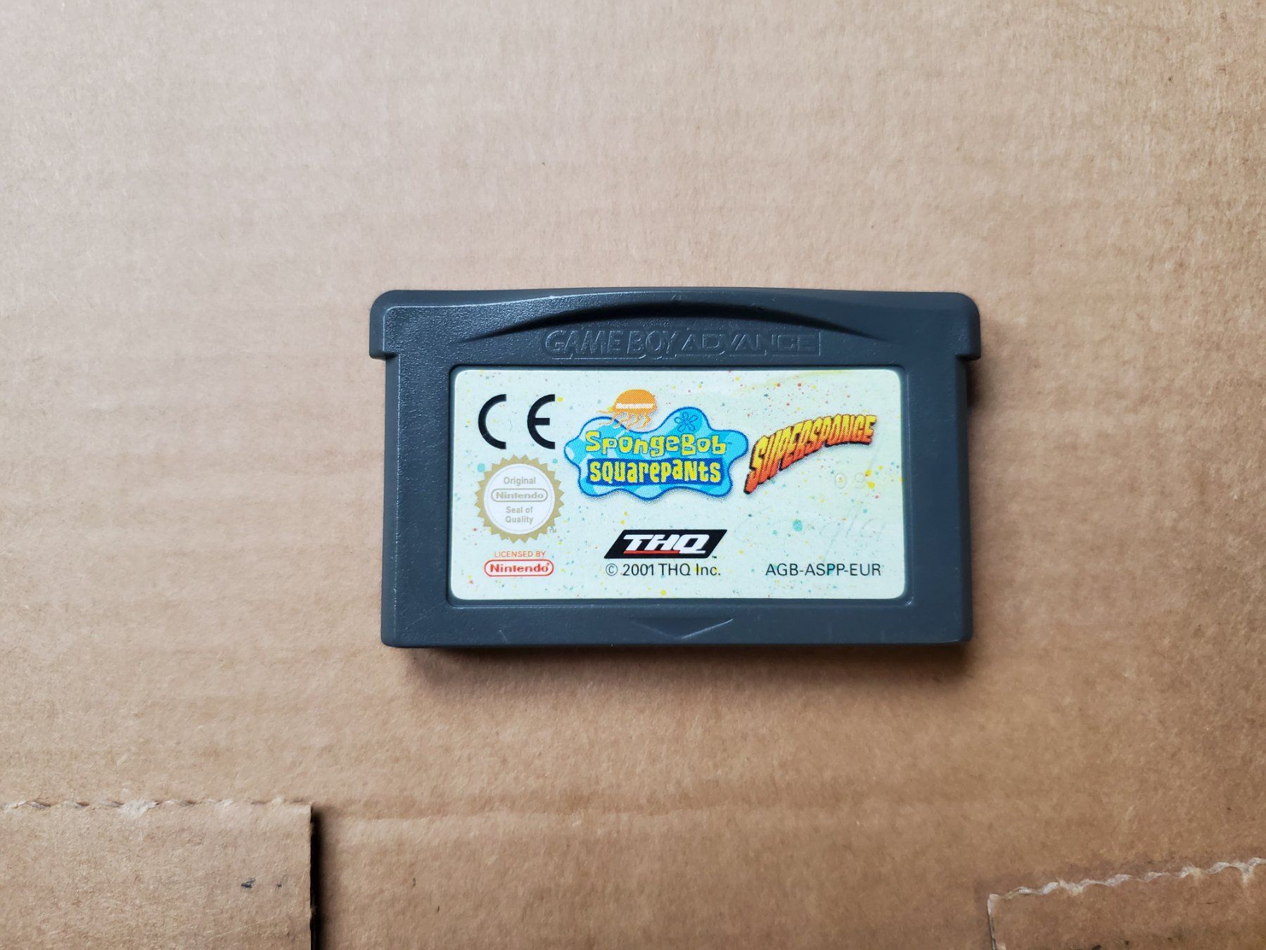 Nintendo Giochi: SpongeBob SquarePants Super Sponge GameBoy Advance – Usato da Sion venduto da Audrey2780