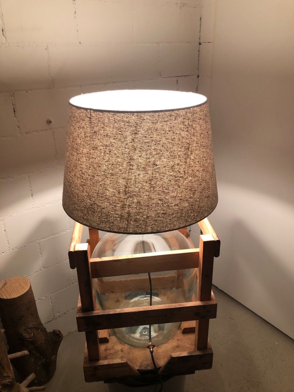 Manufactum Lampade: Flaschen-Lampe Upcycling – Usato da Oberwil BL venduto da scorpio70 1