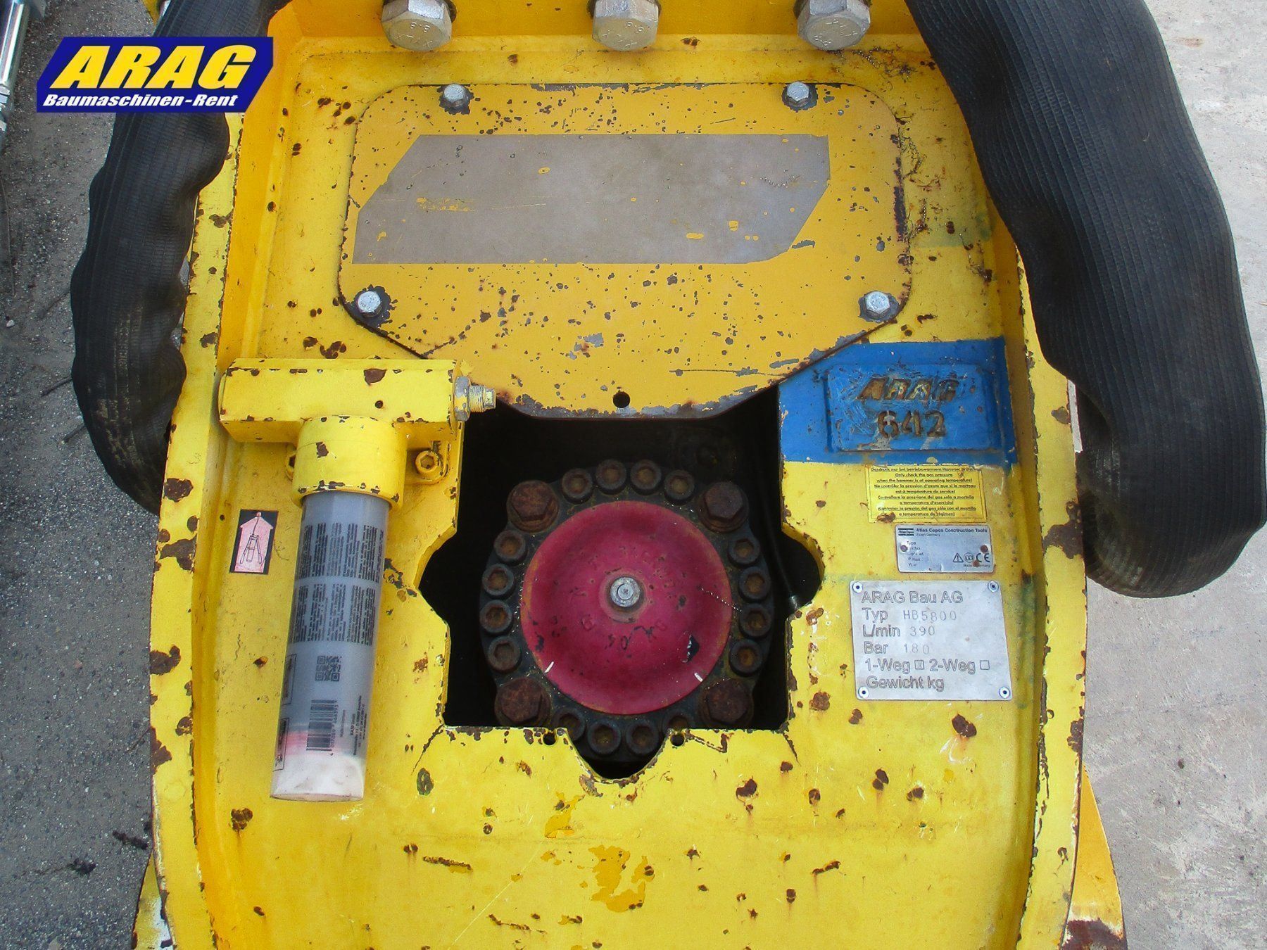 Alle Maschinen: Epiroc / Atlas Copco HB5800 Abbauhammer – Gebraucht aus Hasle LU von Arag08 3