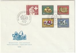 FDC ohne Adresse Pro Patria 1958 Kat. 40.-