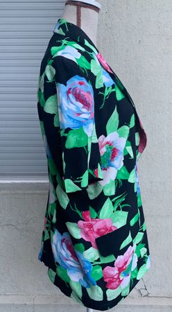 Superbe veste vintage THÉRÈSE BAUMAIRE 100%viscose t.40-42