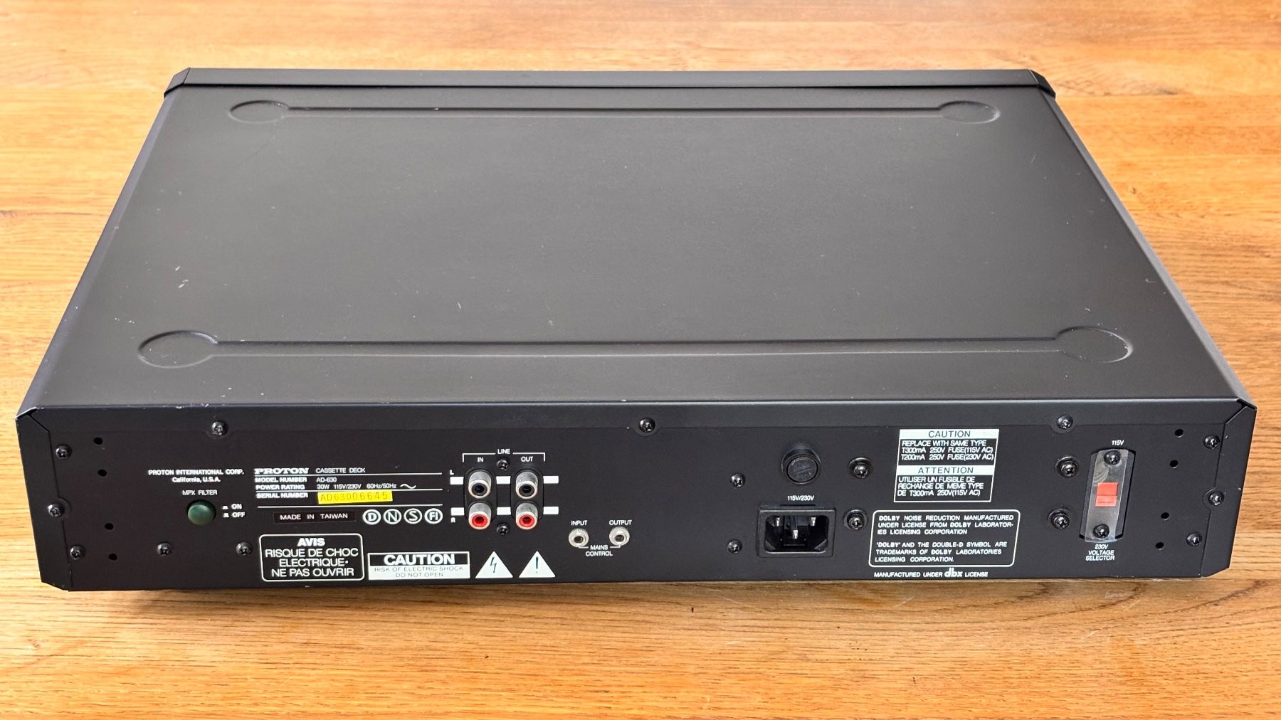 Enregistreurs: Proton AD-600 High-End Cassettendeck – D'occasion à Würenlingen par Patschua 2