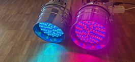 2x Stairville  PAR 64  LED RGB10 mm Scheinwerfer