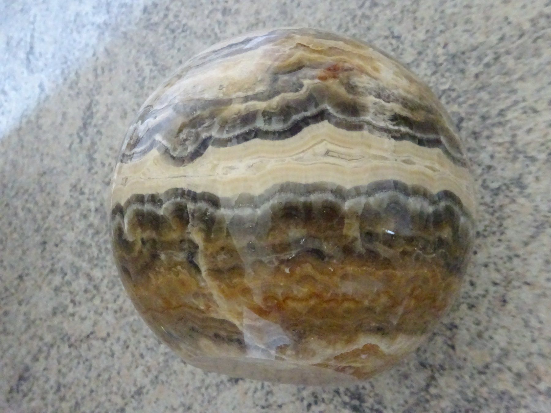 Mineralien & Heilsteine: Grosse Mineralien Steinkugel / 2500 Gramm – Gebraucht aus Esslingen von eintagammeer 4