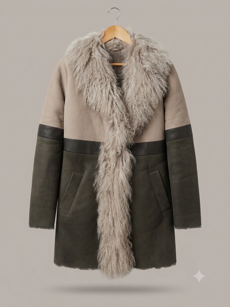 Manteaux: Manteau en agneau Laurèl – Neuf (Voir description) à Echichens par unideks