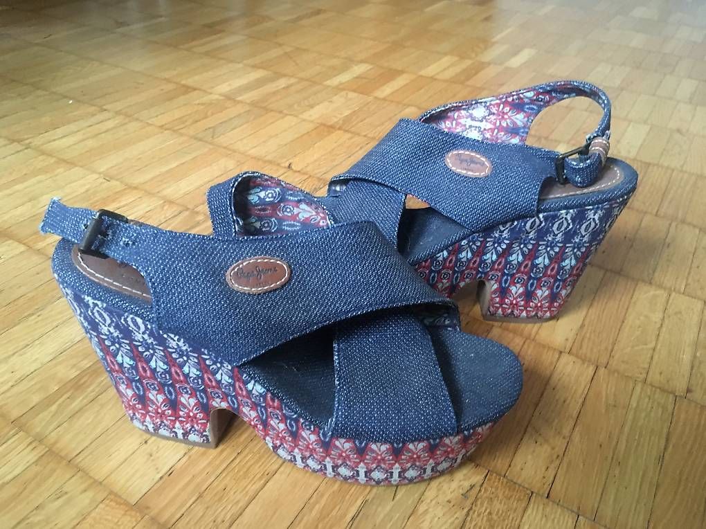 Scarpe da donna: Plateau Sandalen " Pepe Jeans" 38 – Usato da Zürich venduto da BuenosAires03 2