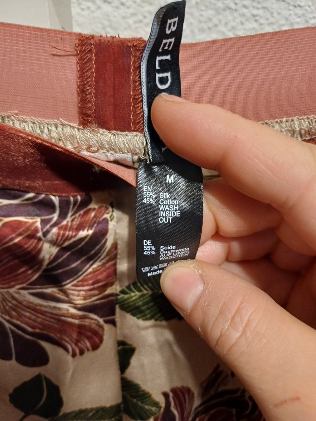 Beldona Negligees & Pigiami: BELDONA mixed Silk pijama set, floral pattern, Size M & L – Nuovo (secondo la descrizione) da Dübendorf venduto da palemoon 1