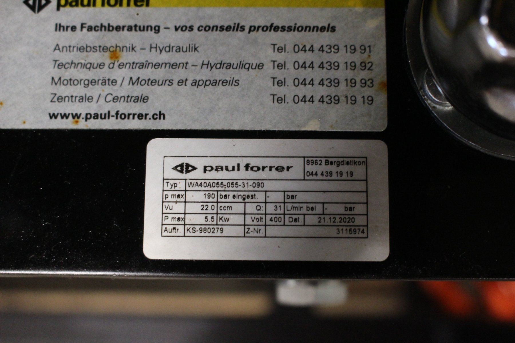 Alle Maschinen: Hydraulikaggrergat mit Funkfernsteuerung – Gebraucht aus Hüswil von AgrotechnikZulliger 2